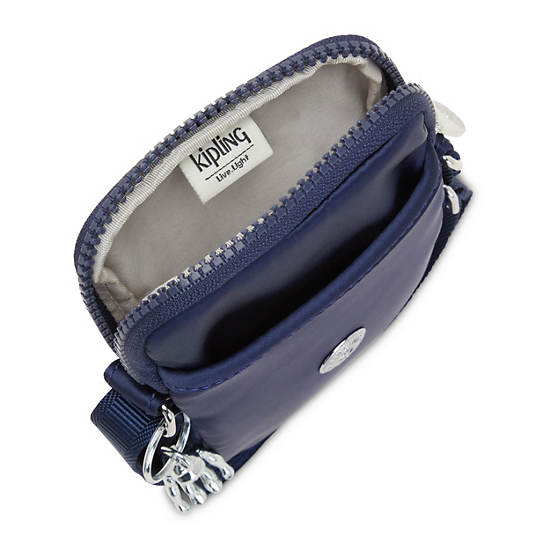 Sac Mobile Kipling Tally Crossbody Bleu | FR 1852KO